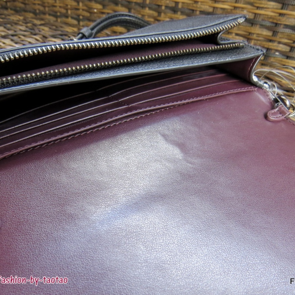 Coach 25681Foldover Crossbody Clutch Prairie Rivet - Picture 6 of 7